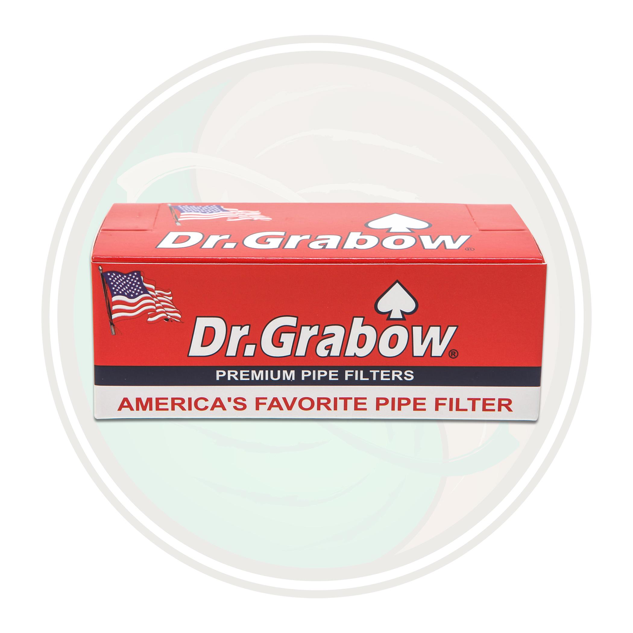 10 count Dr Grabow Premium Paper Pipe FIlters Disposable Pipe Filters